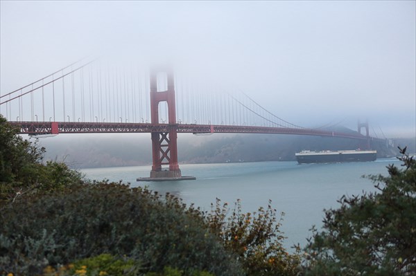 Легндарный мост Golden Gate